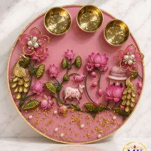 Resin Pooja Plate collection