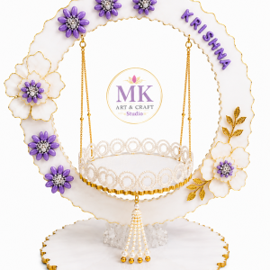 vory Lavender "KRISHNA" Resin Jhula