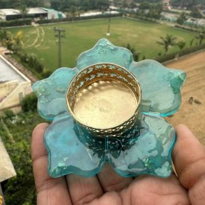 Tealight Candle Holder Blue